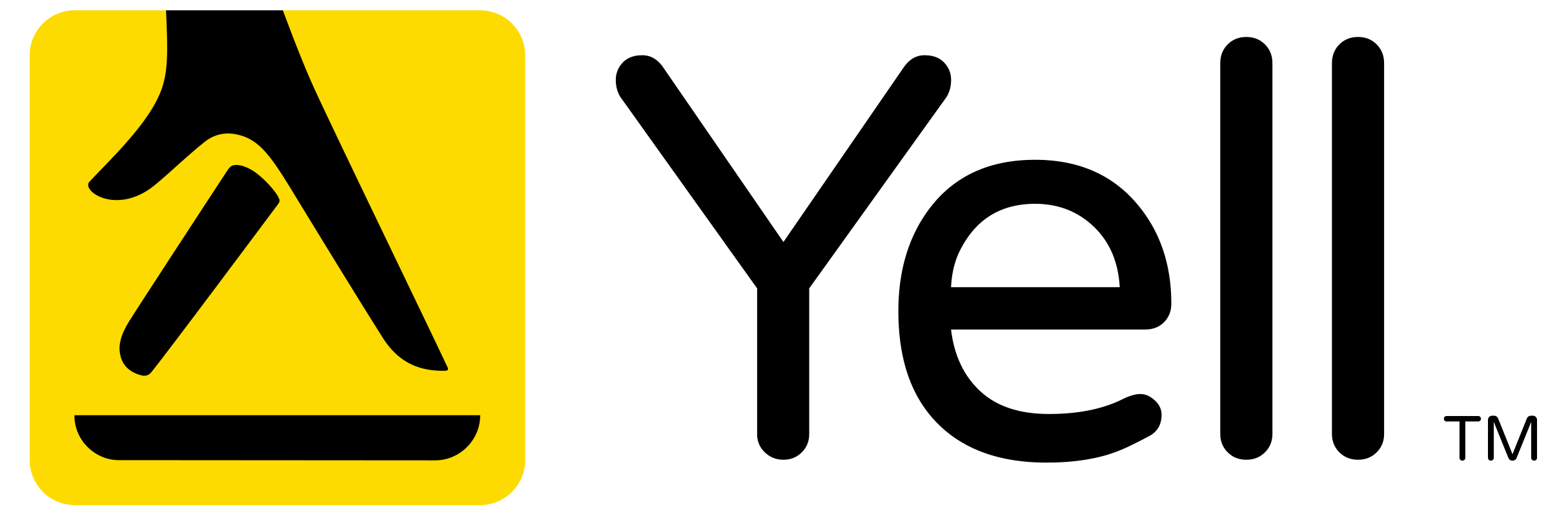 footer image of Yell logo