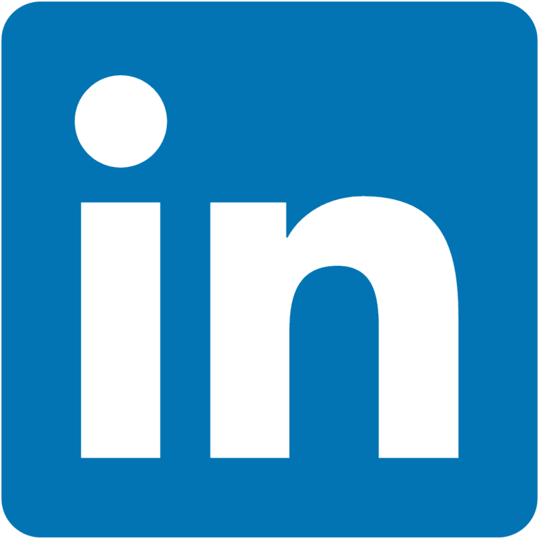 Social media logo linkedIn